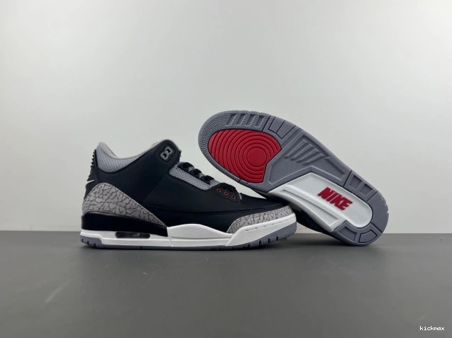 Cheap Cement DN3707-010 Black 3 Air Jordan 0809
